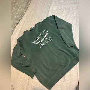 Comfort Colors Teal Crewneck